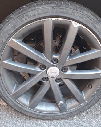 ruote da 18 complete di gomme Michelin 