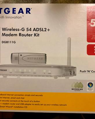 Netgear - Modem Router ADSL2+ Wireless-G 5