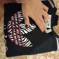 felpa bambina garzata 11/12 anni