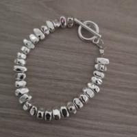 bracciale nuovo con pepite argento