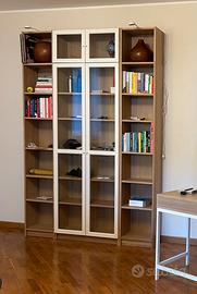 DUE ANTE a vetro OXBERG, bianco, 40x192 cm