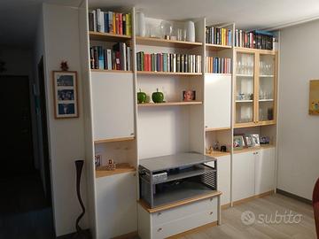 mobile libreria per soggiorno