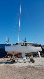 Barca a vela 7.5 piedi in vetroresina leggera