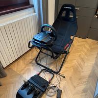 Postazione Playseat + Logitech g923