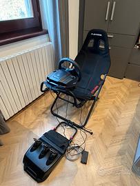 Postazione Playseat + Logitech g923