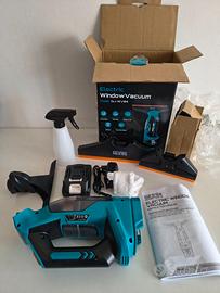 Kit lava-asciuga vetri con batteria Seesii