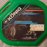 catene da neve mai usate konig zip 9