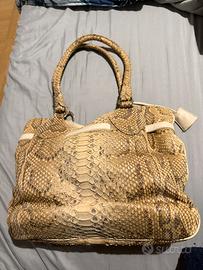 Borsa pelle di serpente originale Borelli