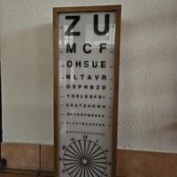 Tavola ottometrica vintage