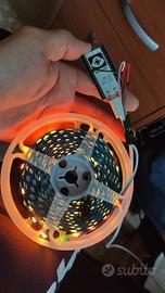 Striscia led ws2812b 5v 5m 300 led più controller 