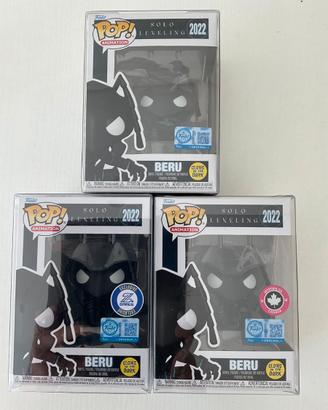 funko pop solo leveling beru in  tutte le versioni