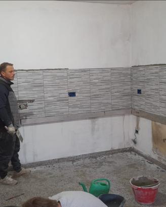 Lavoro tipo muratore .cartongesso,mattonelle