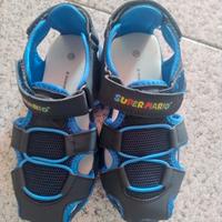 sandali super Mario bambino tg 29