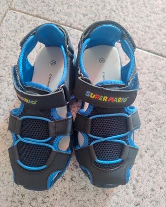 sandali super Mario bambino tg 29