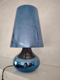 lampada da tavolo abat jour Kartell Cindy blu