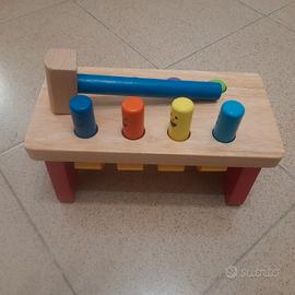 Gioco Legno Melissa & Doug Set martello con pioli