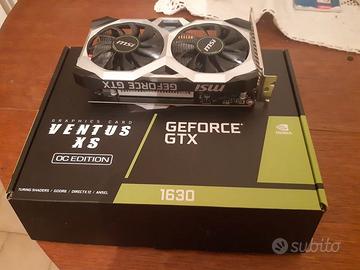 Scheda video GeForce Gtx 1630 4 gb gddr6