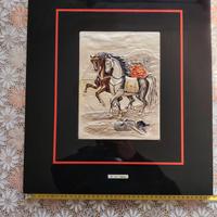 quadro bassorilievo Giorgio de chirico