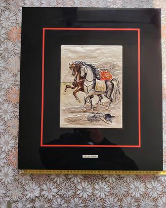 quadro bassorilievo Giorgio de chirico