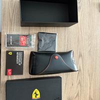 Custodia occhiali sole Ferrari Ray-Ban