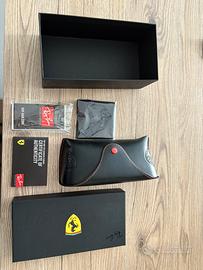 Custodia occhiali sole Ferrari Ray-Ban