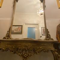 Consolle con specchio 