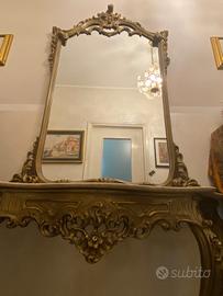 Consolle con specchio 