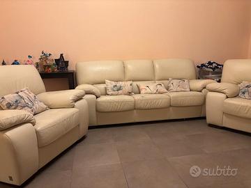 2 poltrone pelle doimo salotti  divano 