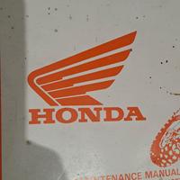 Manuale HONDA CR125