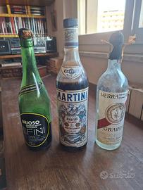 Set 3 bottiglie vintage
