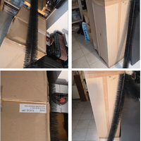 Spazzola per grondaia 24 m 120 cm Ø 10,5 cm 20 pez