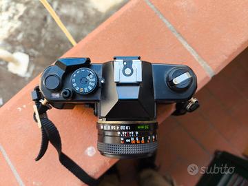 yashica fx3 super con lente yashica ml 50mm 1.9