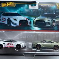 Hot wheels 2 pack Nissan GT-R Nismo R35