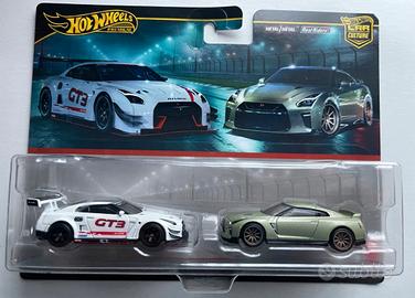 Hot wheels 2 pack Nissan GT-R Nismo R35