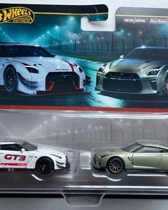 Hot wheels 2 pack Nissan GT-R Nismo R35