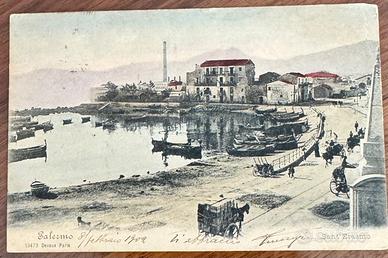 Antica Cartolina Viaggiata 1902 - Palermo "Sant'Er