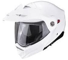 Casco modulare apribile SCORPION ADX 2 bianco luci