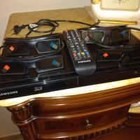 samsung dvx lettore 3D completo di 4 paia di occhi