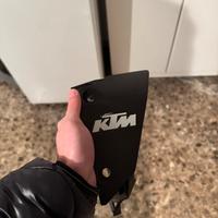 plastica para radiatore (destra) duke 125