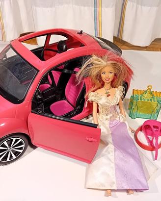 Barbie bambola e Macchina Barbie + Accessori