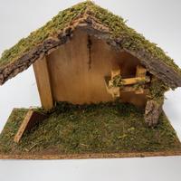 Capanna per Presepe di Natale