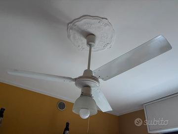Pala ventilatore ventola da soffitto con luce