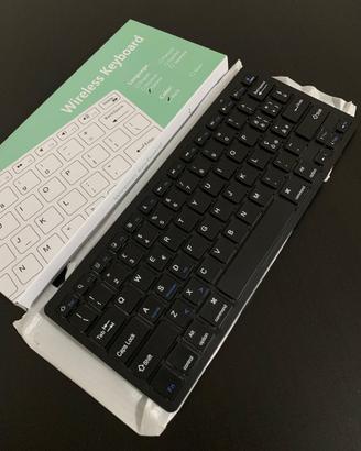 Tastiera portatile ultra compatta Bluetooth