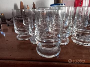 12 bicchieri di cristallo