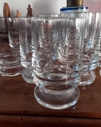 12 bicchieri di cristallo