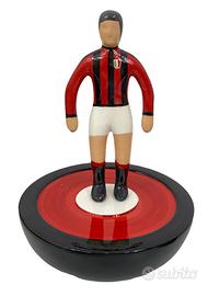 Scultura Subbuteo Gigante Milan Firmato Stefano Pu