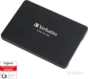 Verbatim SSD Vi550 S3 2,5" SATAIII 1TB Nero