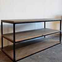 Mobile Cote Table in legno massiccio e ferro