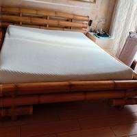 struttura letto bambù