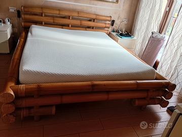struttura letto bambù